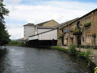 A picturesque wharf in Burnley